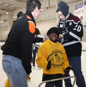 Putting on A Jersey