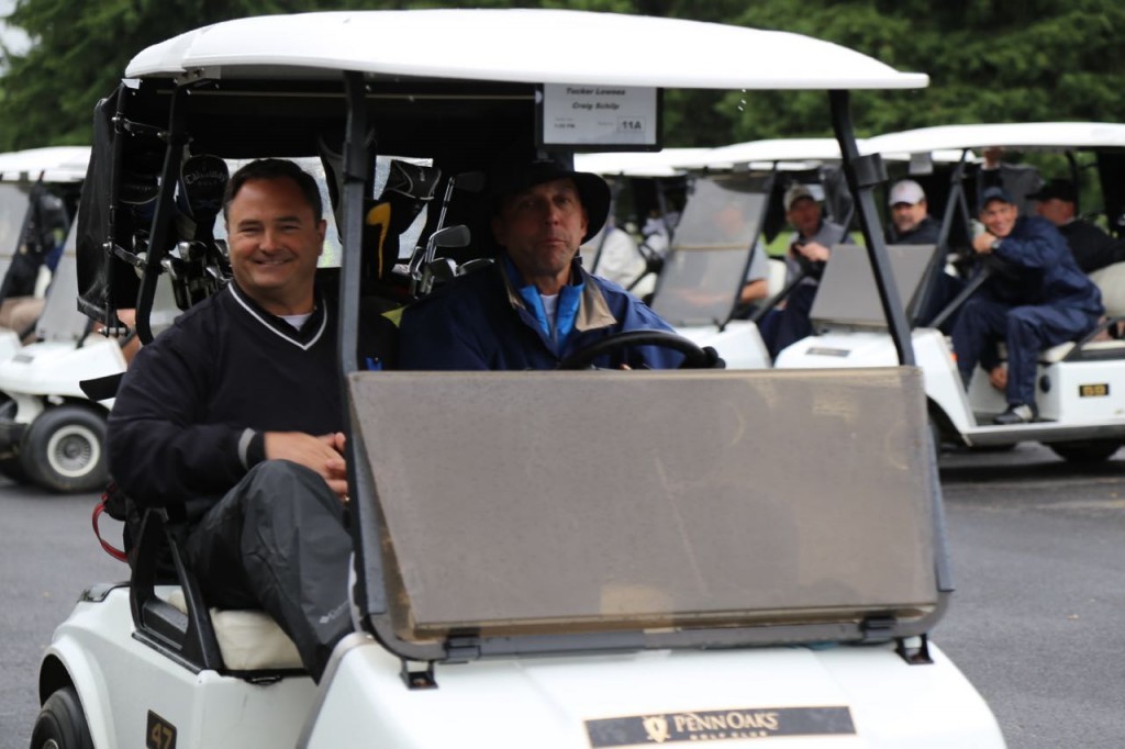 Tucker and Greg heading out