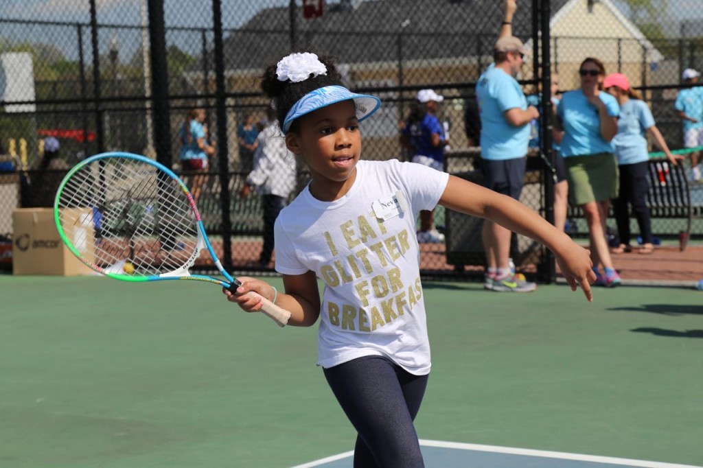 loving tennis