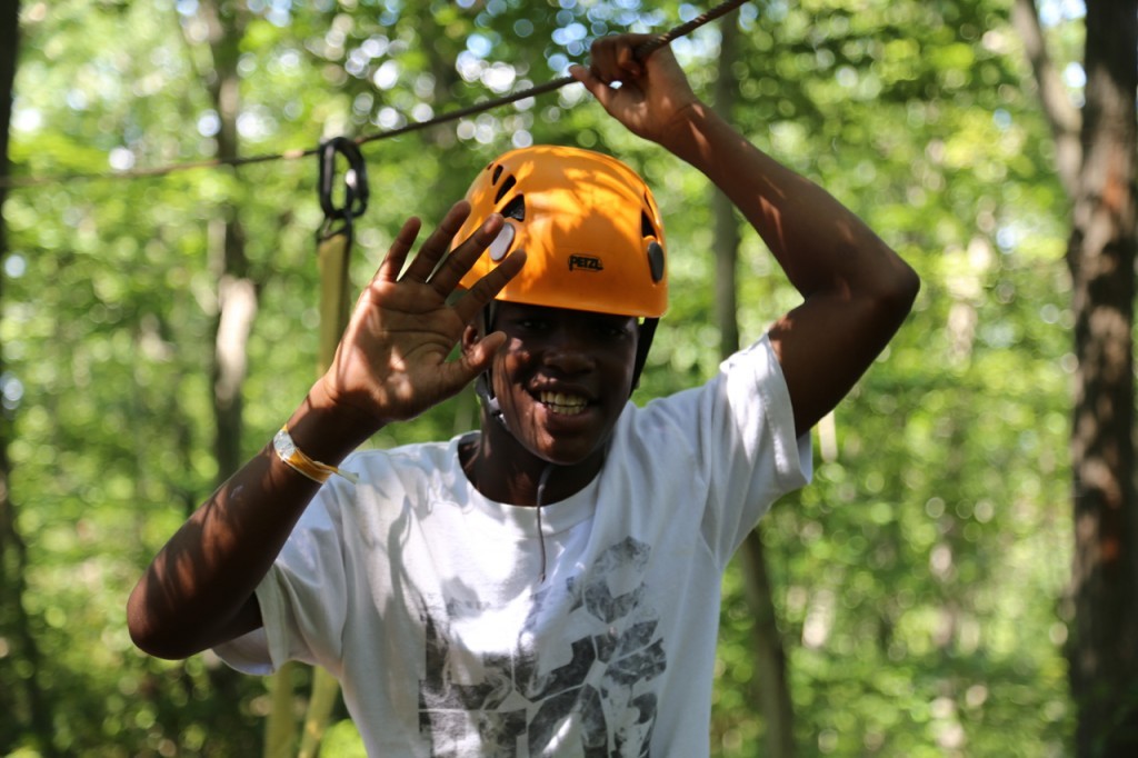 cyncere on high ropes