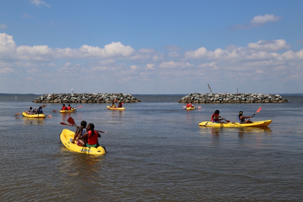 kayaking