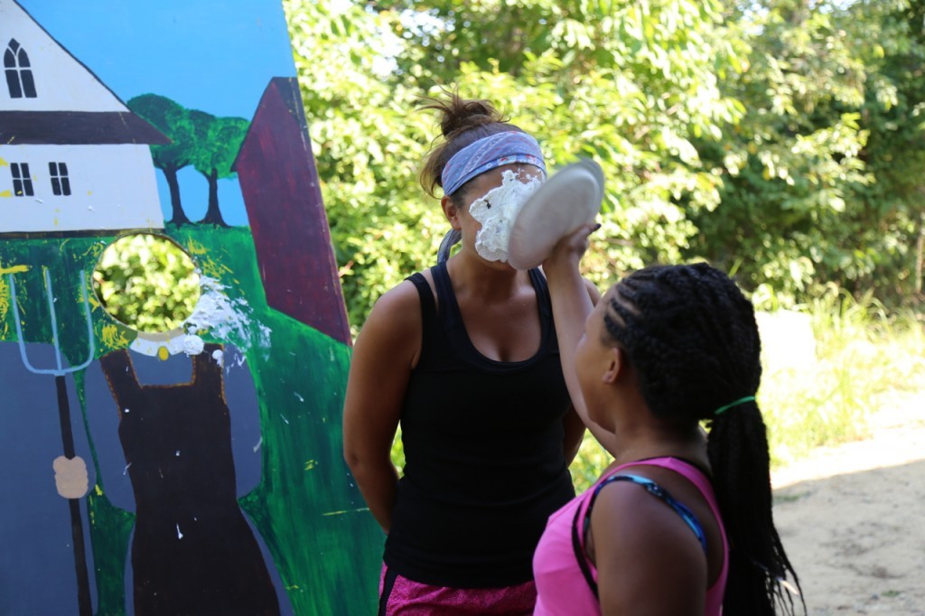 pie in the face